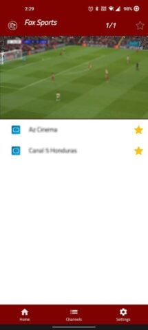 Android 版 Totalsportek Player