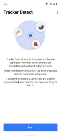 Tracker Detect لنظام Android