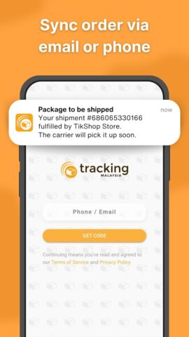 Android용 Tracking.my Package Tracker