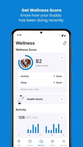 Tractive – GPS chiens et chats pour Android