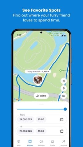 Android용 Tractive GPS for Cats & Dogs