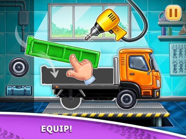 iOS용 자동차 트럭 빌딩 하우스 게임