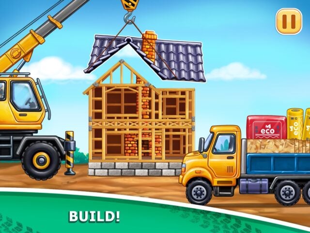 iOS 版 建造房屋的拖拉機遊戲