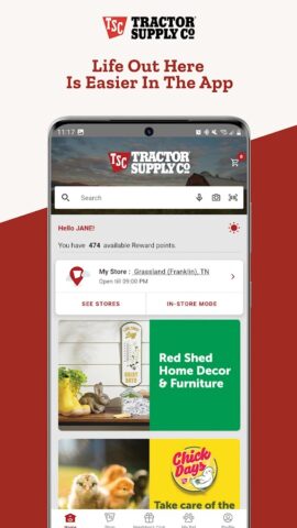 Android 版 Tractor Supply Company