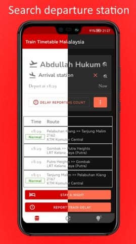 Train Timetable Malaysia per Android