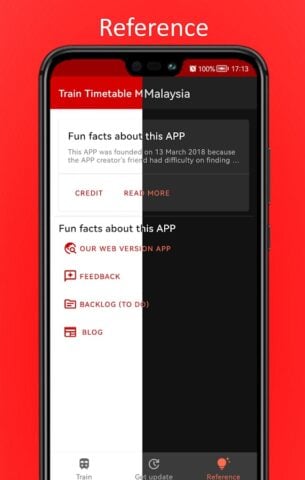 Android için Train Timetable Malaysia