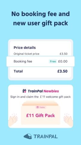 Android용 TrainPal – Cheap Train Tickets
