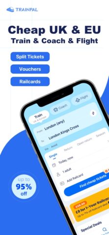 TrainPal: UK& EU train tickets for iOS