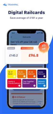 TrainPal- ahorra en los trenes para iOS