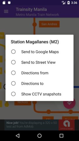 Android için Trainsity Manila LRT MRT PNR