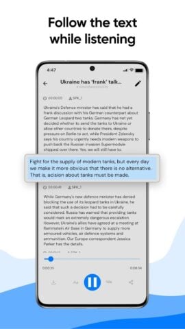 Transkripsikan Pidato ke Teks untuk Android