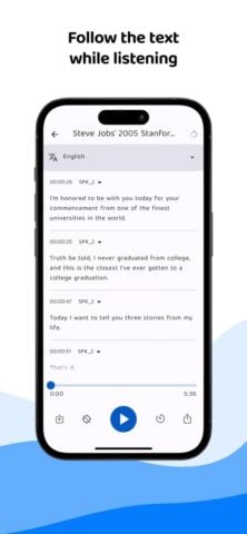 Fala Para Texto Transcrever para iOS