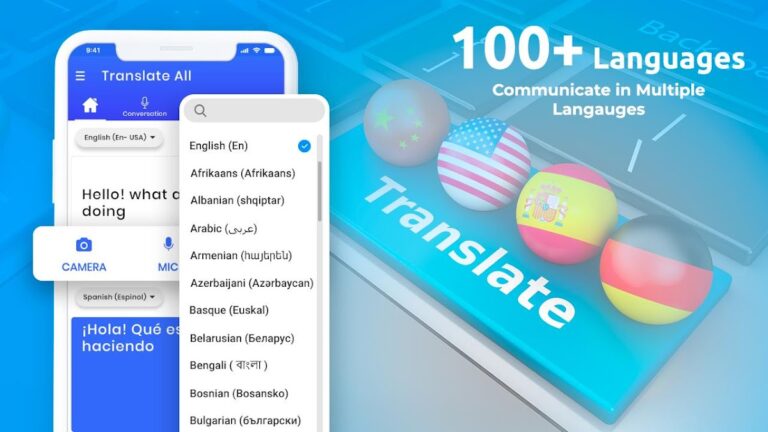 Translate All Languages สำหรับ Android