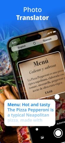 iOS için Hemen Çevir – Çeviri Fotoğraf