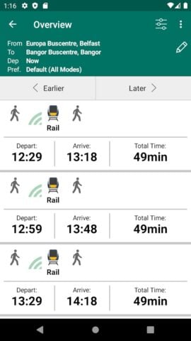 Translink NI for Android