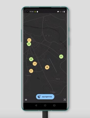 Транспорт Чернівці GPS per Android