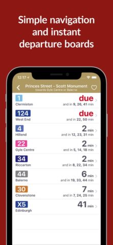 Transport for Edinburgh cho iOS