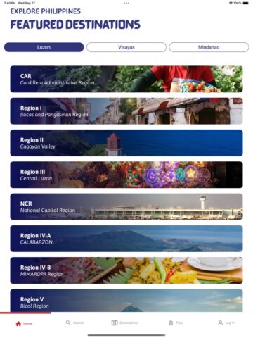 Travel Philippines per iOS