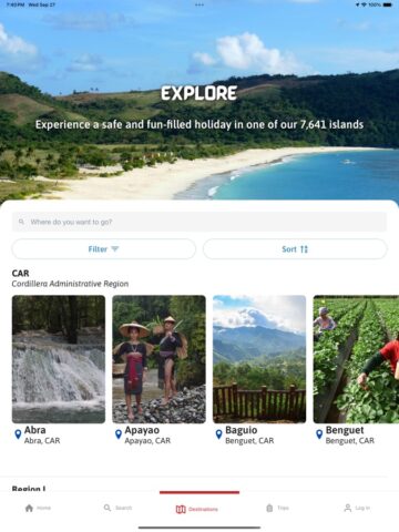 iOS 用 Travel Philippines