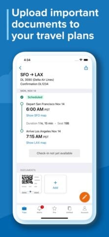 TripIt: Travel Planner สำหรับ iOS