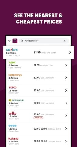Trolley.co.uk Price Comparison สำหรับ Android