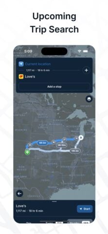 TruckMap – Truck GPS Routes für iOS