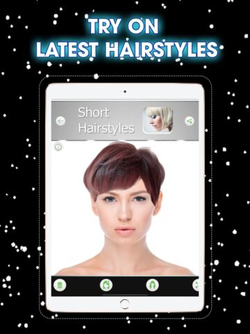 iOS için Try on Short Hair