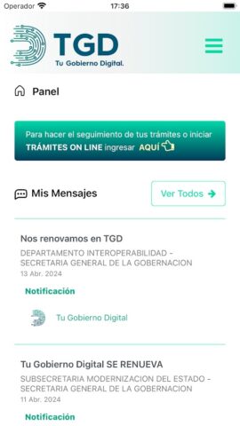 Tu Gobierno Digital for Android