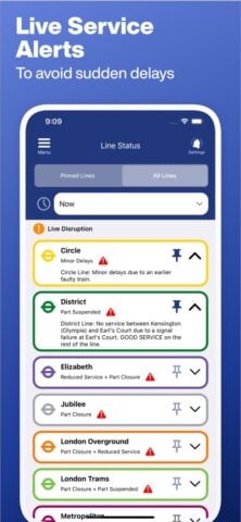 Tube Map – London Underground cho iOS
