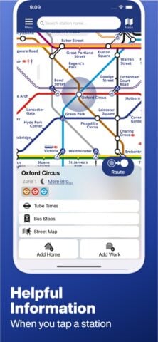Tube Map — London Underground для iOS