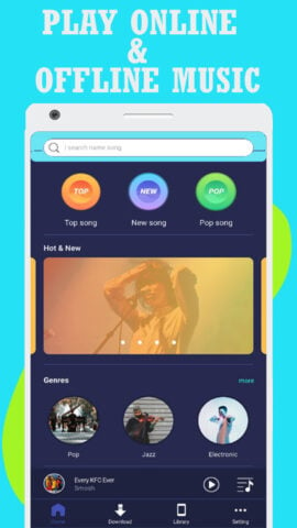Android 用 Tubi : Mp3 Music Downloader