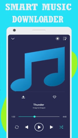 Tubi : Mp3 Music Downloader para Android