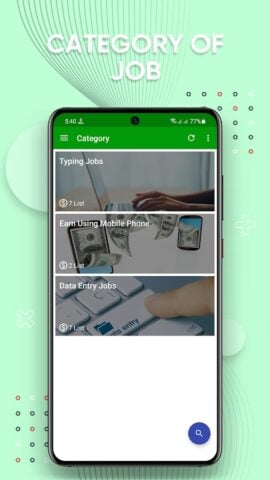 Android için Typing Job : Earn Money Online