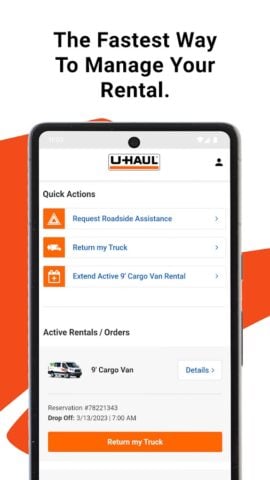 Android 版 U-Haul