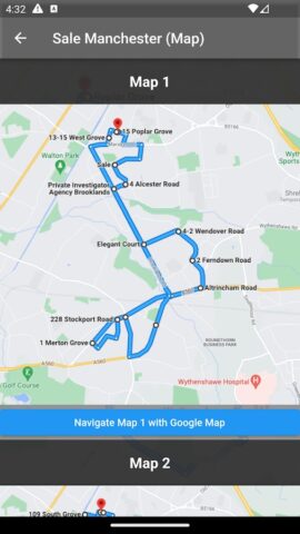 UK Test Routes pour Android