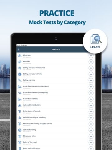 UK Motorcycle Theory Test Kit pour iOS