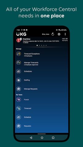 UKG Workforce Central untuk Android