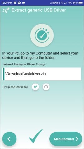 Android için Android için USB DRIVER