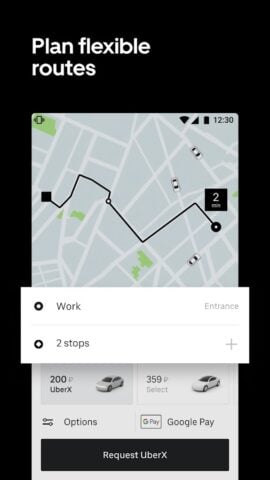 Uber Russia — order taxis cho Android