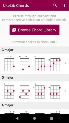 UkeLib Chords – Ukulele Chords สำหรับ Android