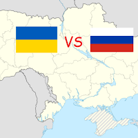 أوكرانيا خريطة الحرب الواقعية لنظام Android