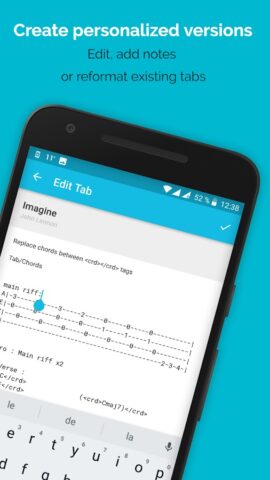 Tablaturas y acordes de Ukelel para Android