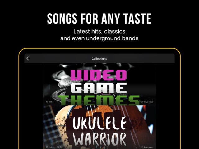 iOS 版 Ultimate Guitar: Chords & Tabs