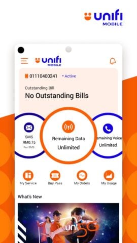 Unifi Mobile สำหรับ Android