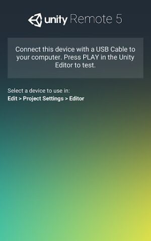 Unity Remote 5 para Android