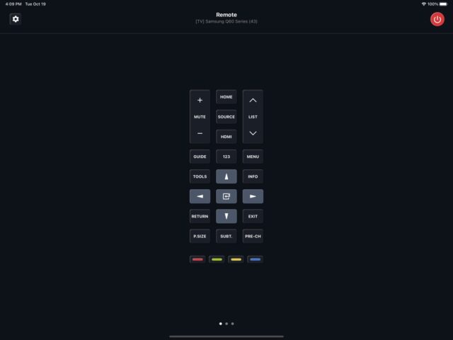 Controle remoto universal TV · para iOS