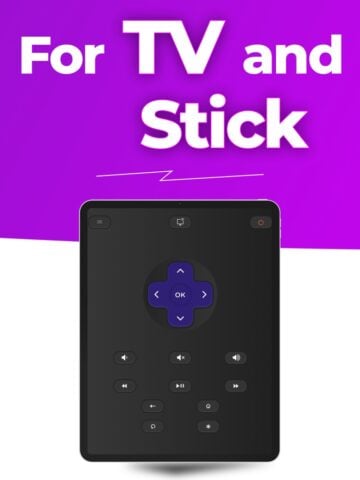 Universal remote for Roku tv لنظام iOS
