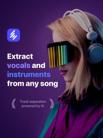 Unmix – hapus vokal lagu ai untuk iOS