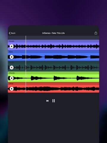 Unmix – tách giọng khỏi nhạc cho iOS
