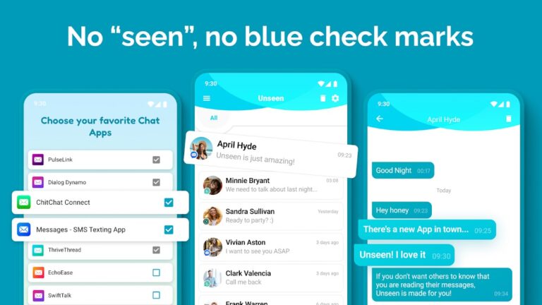 Unseen – Kein „zuletzt online“ für Android